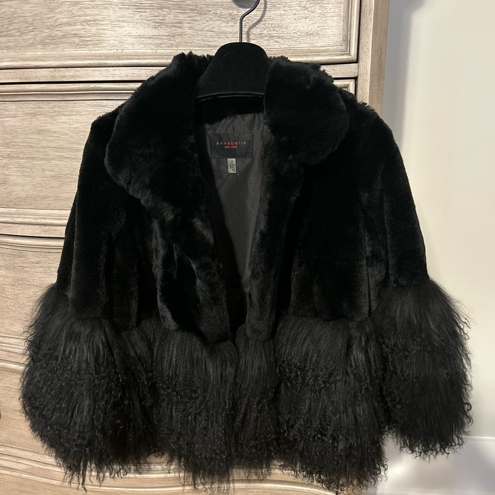 Annabelle New York real fur jacket